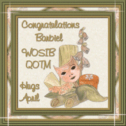 !!! Congratulations from April !!!