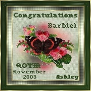 !!! Congratulations from Ashley !!!