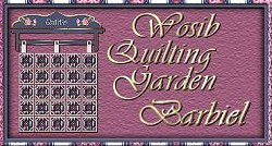 WOSIB Quilting Garden Memebrship Banner
